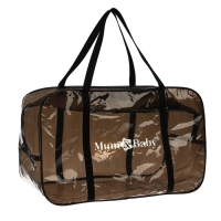 Набор сумок в роддом, 3 шт., цвет прозрачный/черный, M&B