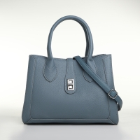 Сумка женская на молнии, TEXTURA, средний размер, цвет синий Сумка женская на молнии, TEXTURA, средний размер, цвет синий