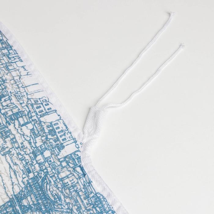 Чехол для гладильной доски Доляна&laquo;Ассорти&raquo;, 140&times;50 см, с поролоном, рисунок МИКС