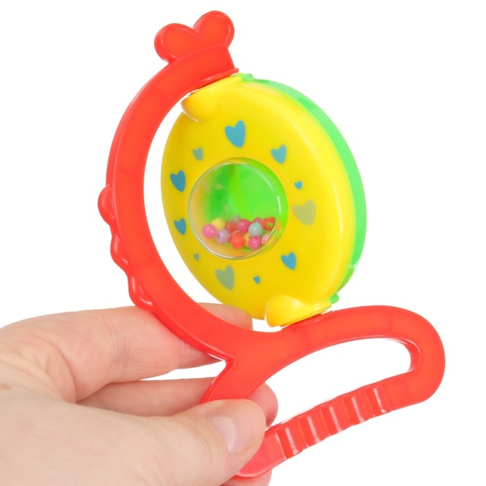 Набор погремушек &laquo;Маленькие радости&raquo;, 3 шт, цвет МИКС, Крошка