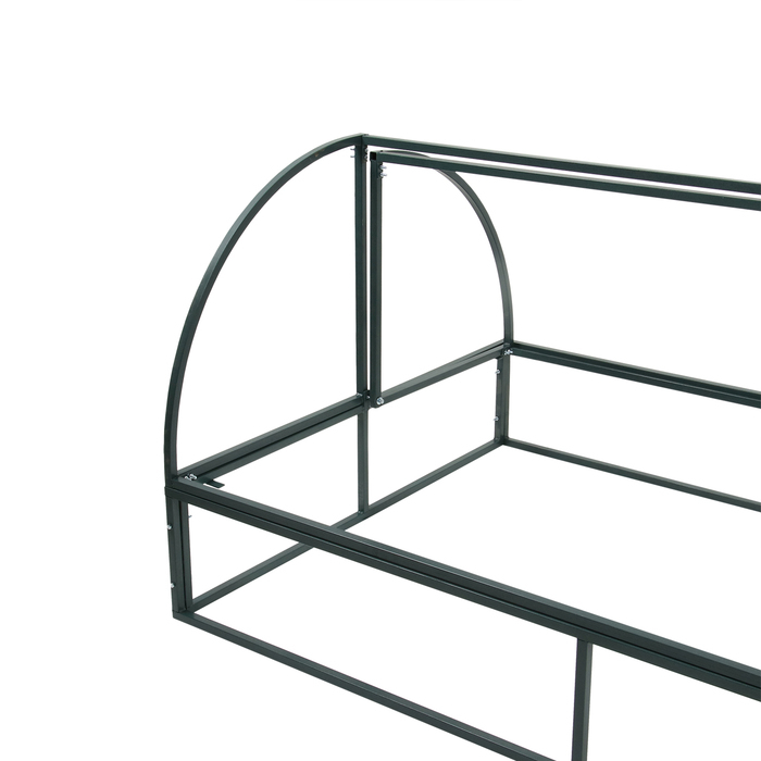 Теплица (каркас) &laquo;Хлебница&raquo;, 2 &times; 0,9 &times; 1,1 м, металл, профиль 20 &times; 20 мм, без поликарбоната