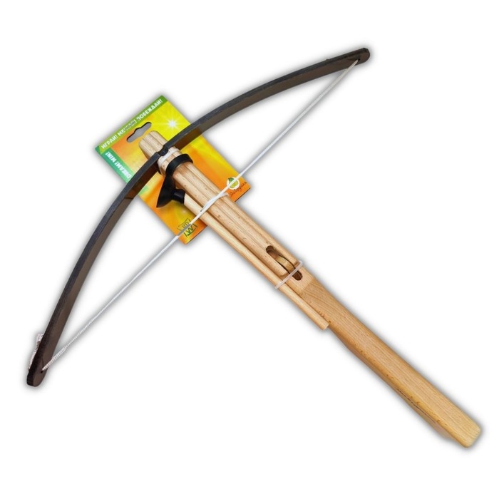 Арбалет классический мини с пластиковой дугой, 30,5 см, из бука Арбалет классический мини с пластиковой дугой, 30,5 см, из бука