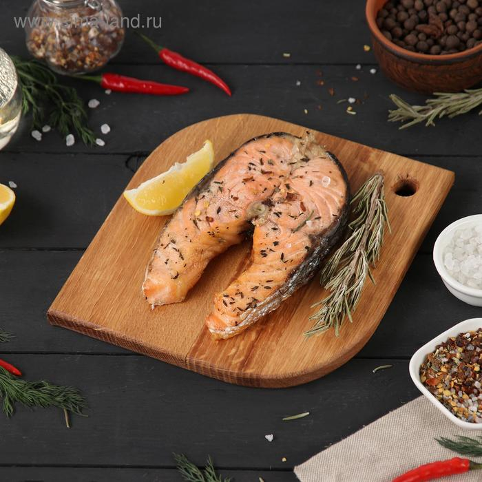 Доска разделочная Mаgistrо &laquo;Капля&raquo;, 20&times;18&times;1,2 см, дуб