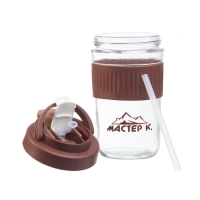 Термостакан, 550 мл, "Мастер К", темно-коричневый Термостакан, 550 мл, "Мастер К", темно-коричневый