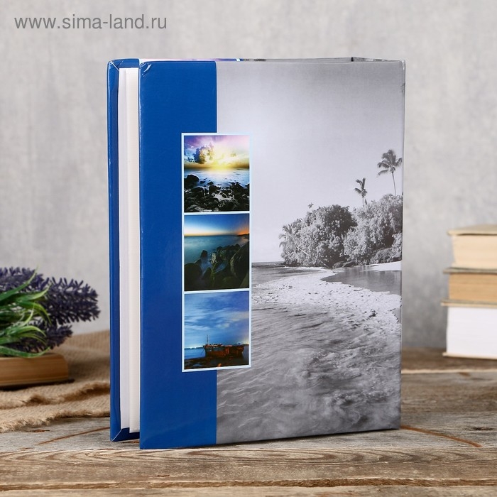 Фотоальбом Fotografia на 200 фото, 10x15 см., "Морской пейзаж"