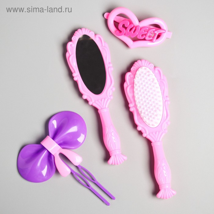 Набор парикмахера в сумке, МИКС Набор парикмахера в сумке, МИКС "Анна и Эльза", Холодное сердце