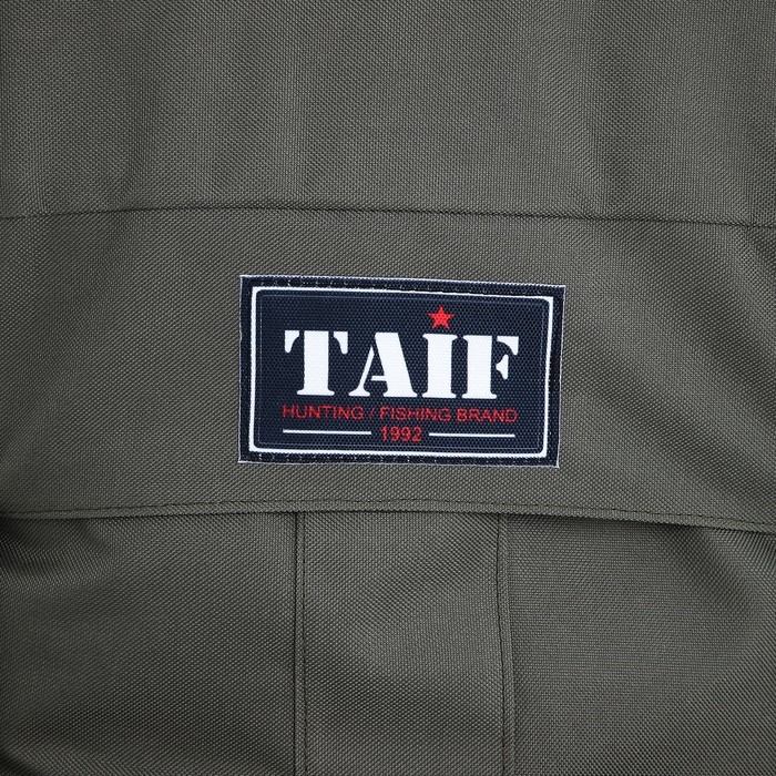 Рюкзак туристический на затяжке, Taif, 70 л, 4 наружных кармана, цвет олива