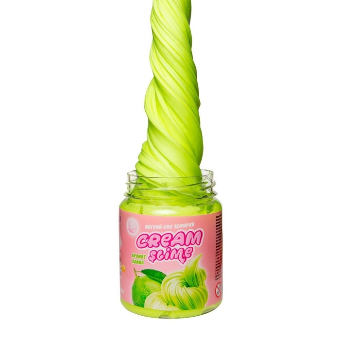 Слайм Cream-Slime с ароматом лайма, 250 г Слайм Cream-Slime с ароматом лайма, 250 г