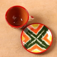 Чайная пара Риштанская Керамика "Атлас ", 250 мл, Чайная пара Риштанская Керамика "Атлас ", 250 мл,