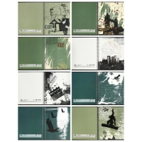 Тетрадь 80 листов в клетку на гребене Article publication, обложка мелованный картон, двойная обложка, матовая ламинация, МИКС Тетрадь 80 листов в клетку на гребене Article publication, обложка мелованный картон, двойная обложка, матовая ламинация, МИКС