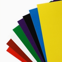 Картон цветной двусторонний А4 8 листов 8 цветов мелованный 230г/м&sup2; &laquo;1 сентября: БукиБяки&raquo;