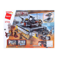 Конструктор Военные &laquo;Штурмовой танк&raquo;, 5 минифигур, 482 детали