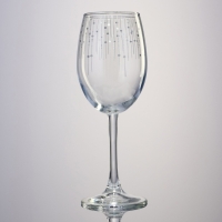 Бокал для вина «Серебряный дождь », 360 мл Бокал для вина «Серебряный дождь », 360 мл