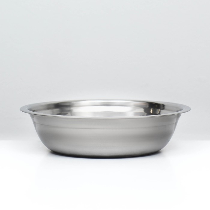 Миска металлическая эконом, 1,2 л, 23 х 6 см Миска металлическая эконом, 1,2 л, 23 х 6 см