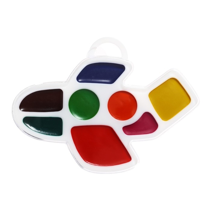 Акварель Акварель "Луч", "Самолётик", 8 цветов, без кисти