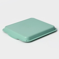 Поднос пластиковый, 25&times;29&times;3,2 см, цвет фисташковый