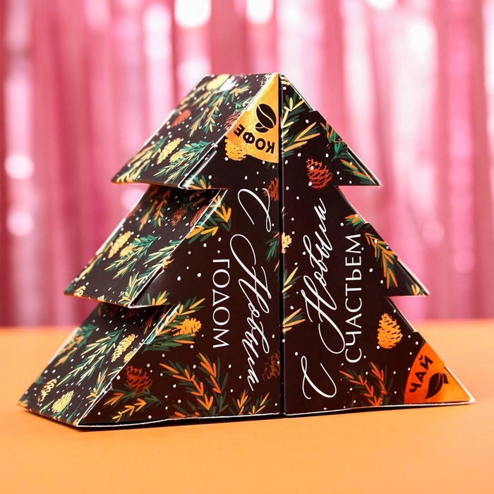 Подарочный набор «С Новым годом»: чай, кофе Подарочный набор «С Новым годом»: чай, кофе