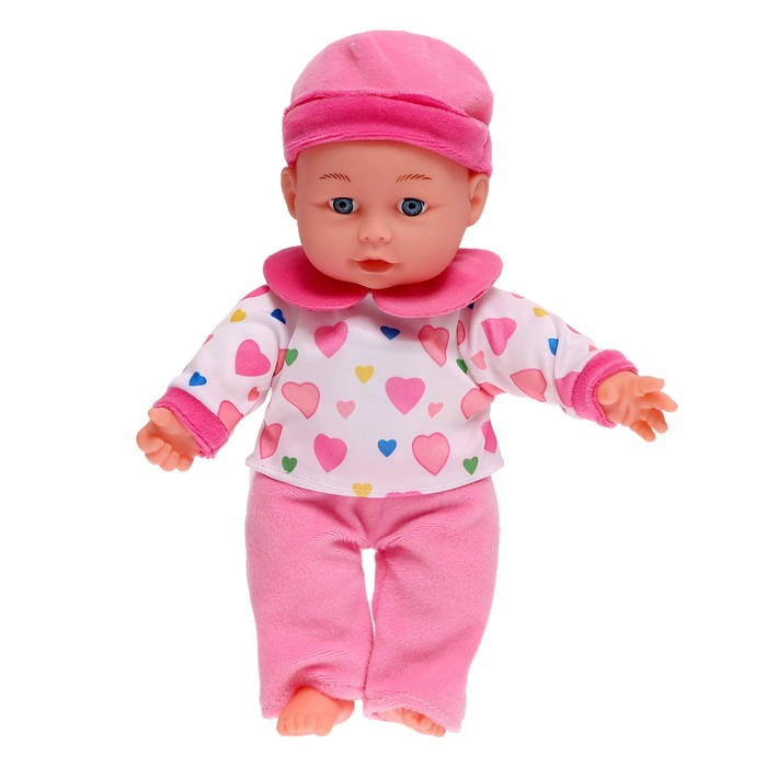 Пупс &laquo;Моя малышка&raquo; музыкальный, с кроваткой и аксессуарами, БОНУС - открытка