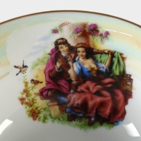 Салатник фарфоровый &laquo;Мадонна&raquo;, 360 мл, d=14,5 см, рисунок микс, цвет белый