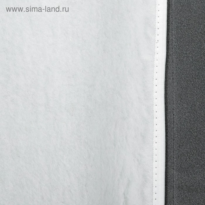 Накидки на заднее сиденье, нат. шерсть, 135х55 и 75х55 см, белый, набор 3 шт