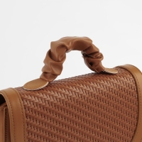 Ручка для сумки, пришивная, 18 &times; 3,5 см, цвет терракотовый