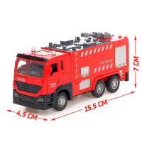 Парковка &laquo;Пожарная часть&raquo; с машинкой и рацией, световые и звуковые эффекты, МИКС