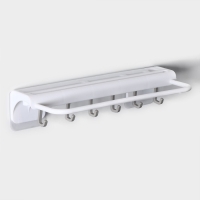 Держатель для ножей и кухонных принадлежностей, 25,5&times;11&times;5 см, цвет белый