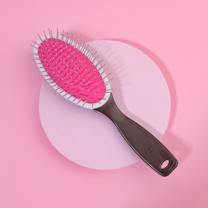 Расчёска массажная, 6 × 22 см, цвет МИКС Расчёска массажная, 6 × 22 см, цвет МИКС