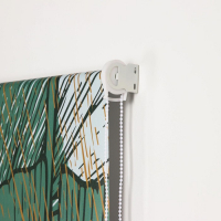 Штора рулонная 3D &laquo;Тэнз&raquo;, 90&times;200 см (с учётом креплений 3,5 см), блэкаут