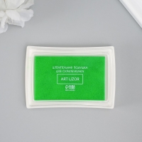 Штемпельная подушка "Фруктово-зеленый" 7,7х5,2х1,8 см Штемпельная подушка "Фруктово-зеленый" 7,7х5,2х1,8 см