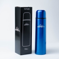 Термос, 750 мл, Гильза "Мастер К", с кружкой, сохраняет тепло 24 ч, 30 х 8 см Термос, 750 мл, Гильза "Мастер К", с кружкой, сохраняет тепло 24 ч, 30 х 8 см