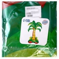 Шар фольгированный 63" &laquo;Пальма&raquo;, на подставке, под воздух