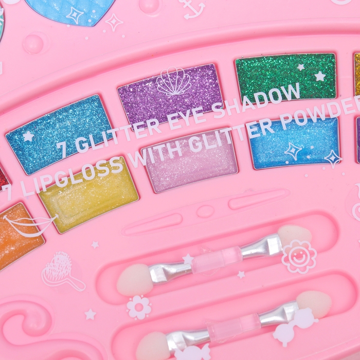Набор косметики для девочки Набор косметики для девочки "Сверкающая мечта", столик с зеркалом