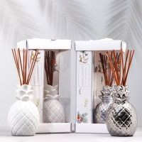 Диффузор керамический "Ананас", 150 мл, МИКС, кориандр Диффузор керамический "Ананас", 150 мл, МИКС, кориандр