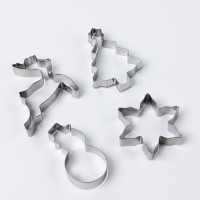 Новый год. Набор форм для печенья &laquo;Уютная сказка&raquo;, 4 шт