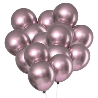 Шар латексный 12" &laquo;Хром&raquo;, металл, набор 50 шт., цвет сиреневый