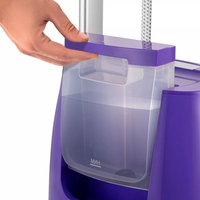 Отпариватель KT-9132, напольный, 2180 Вт, 1500 мл, 35 г/мин, фиолетовый Отпариватель KT-9132, напольный, 2180 Вт, 1500 мл, 35 г/мин, фиолетовый