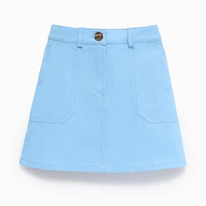 Юбка джинсовая KAFTAN р. 32 (110-116 см), голубой Юбка джинсовая KAFTAN р. 32 (110-116 см), голубой