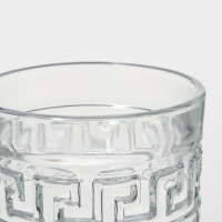 Набор штоф «Оптика», 500 мл, стакан «Крист», 350 мл, 4 шт, МИКС Набор штоф «Оптика», 500 мл, стакан «Крист», 350 мл, 4 шт, МИКС