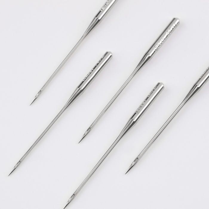 Иглы для бытовых швейных машин, универсальные, 5 шт, №70/80/90 Иглы для бытовых швейных машин, универсальные, 5 шт, №70/80/90