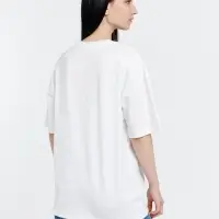 Футболка оверсайз унисекс Big Haul, молочно-белая, размер L