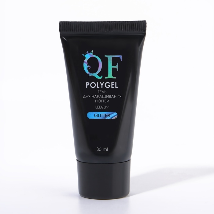 Полигель для наращивания «GLITTER», 3-х фазный, 30 мл, LED/UV Полигель для наращивания «GLITTER», 3-х фазный, 30 мл, LED/UV