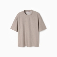 Футболка мужская  MINAKU REGULAR: цвет серый, размер 46