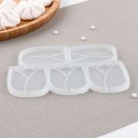 Силиконовый молд для леденцов и шоколада «Тюльпан», 5,5×4,5 см, цвет прозрачный Силиконовый молд для леденцов и шоколада «Тюльпан», 5,5×4,5 см, цвет прозрачный