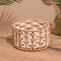 Набор плетёных корзин, 3 шт, 23х19х15 см Набор плетёных корзин, 3 шт, 23х19х15 см