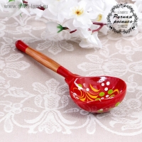 Ложка «Краснушка», столовая, 19×6 см, хохлома, микс Ложка «Краснушка», столовая, 19×6 см, хохлома, микс