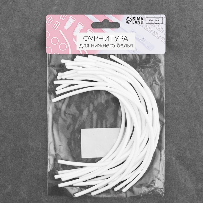 Косточки для бюстгальтера, 200 &times; 125 &times; 2,5 мм, чашка A, 10 пар