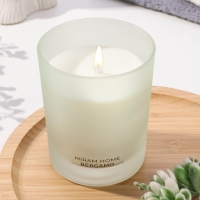 Свеча ароматическая в стекле "BERGAMO", табак, бергамот и ваниль, 200 г Свеча ароматическая в стекле "BERGAMO", табак, бергамот и ваниль, 200 г