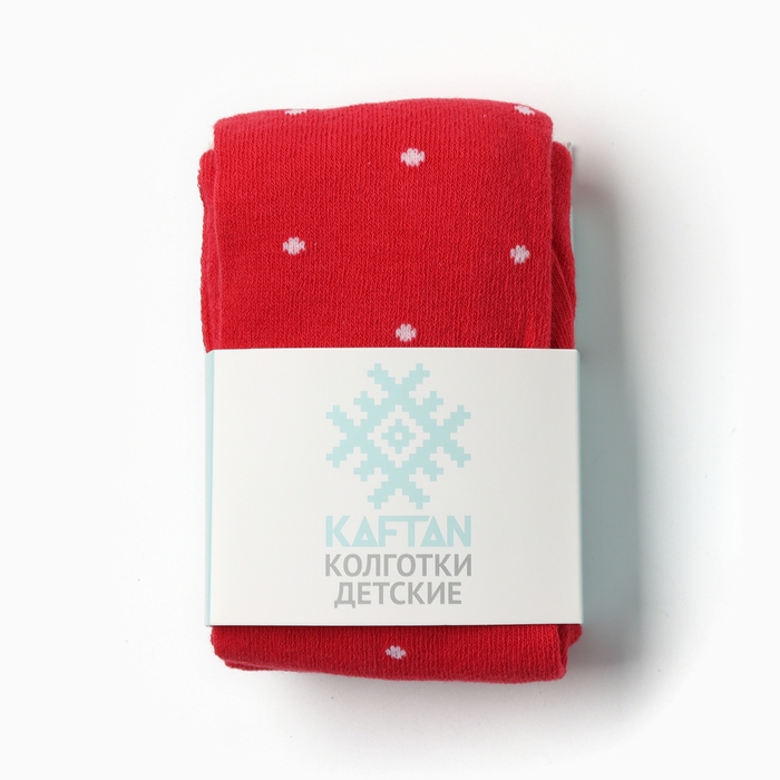 Колготки детские KAFTAN Колготки детские KAFTAN "Love" 116-122 см, красный