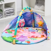 Развивающий коврик «Слоник», с дугами, тент, 70х53х0,5 Развивающий коврик «Слоник», с дугами, тент, 70х53х0,5